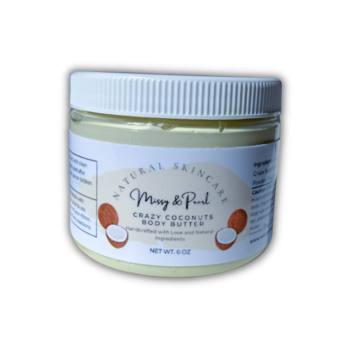 Coconut scented body butter